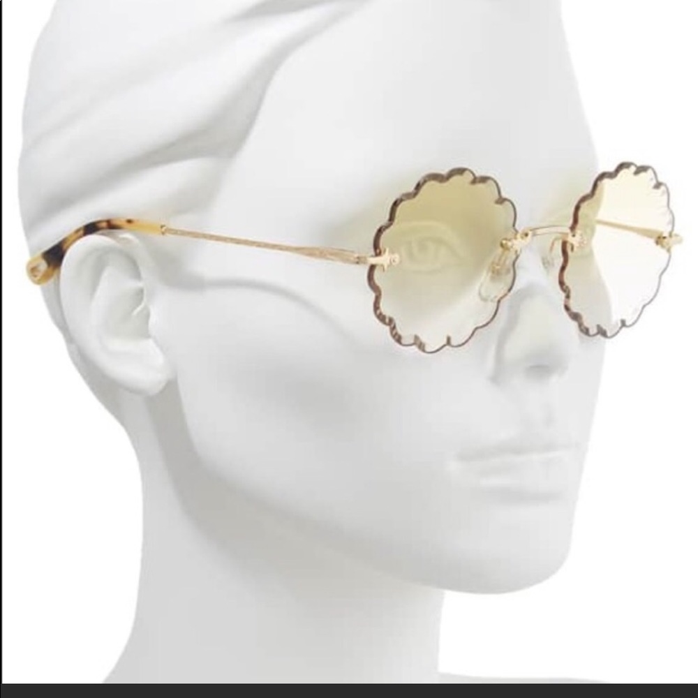 ISO Chloe scalloped sunglasses 53mm